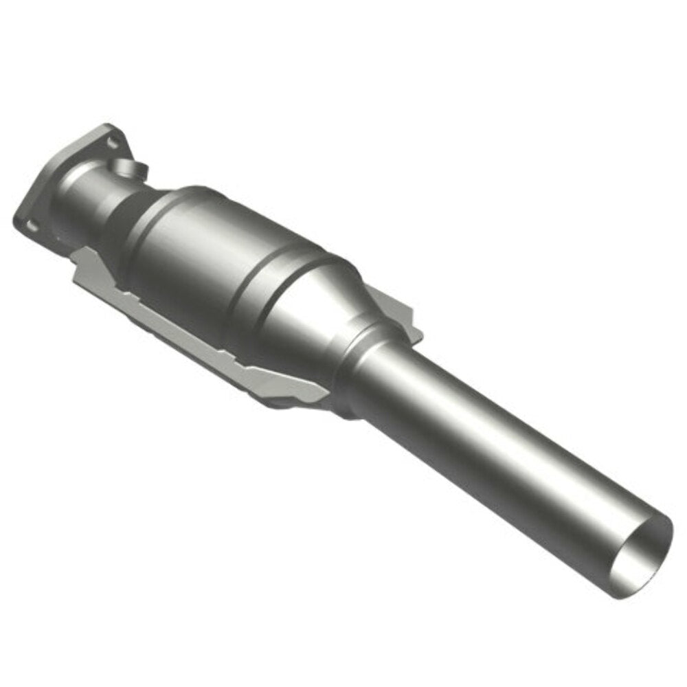 MagnaFlow direct-fit catalytic converter for 1986-1992 VW Jetta 2.5 inch inlet/outlet stainless steel Federal EPA compliant OBDII 22920