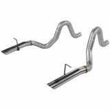 t 1986-1993 Ford Mustang LX Prebent Tailpipes Flowmaster 15820 Flowmaster