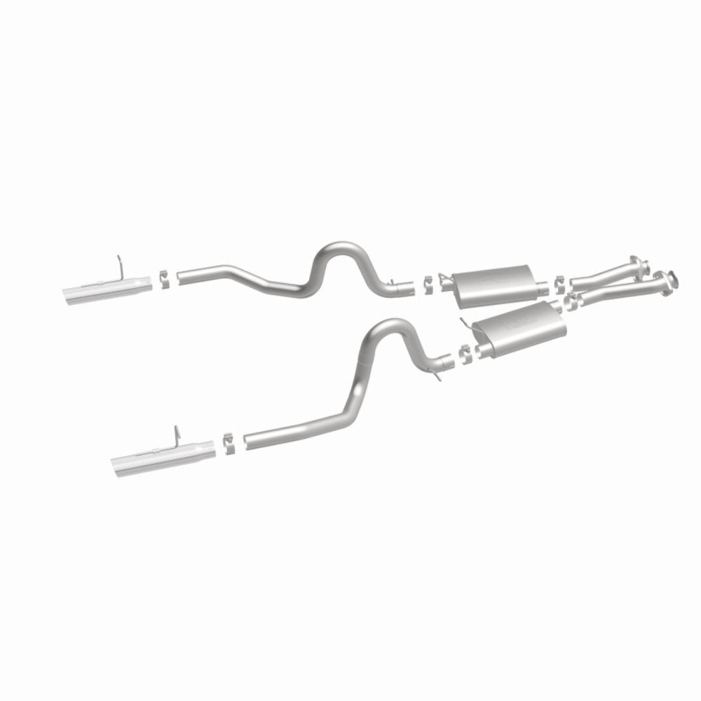 t 1986-1993 Ford Mustang System Street Cat-Back 15630 Magnaflow MagnaFlow Exhaust Products