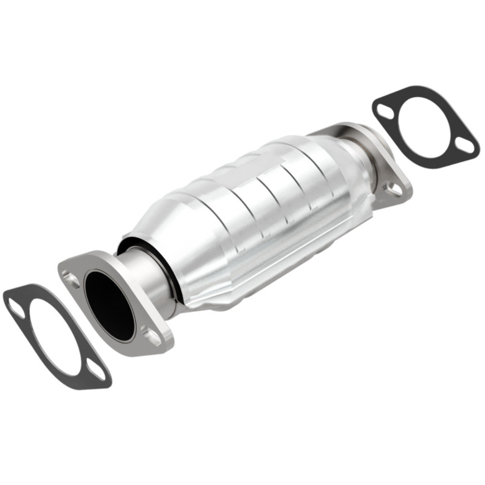 MagnaFlow direct-fit catalytic converter for 1986-1993 Toyota 2.5 inch inlet/outlet stainless steel Federal EPA compliant OBDII 22767