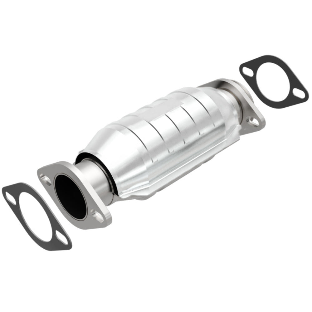 MagnaFlow direct-fit catalytic converter for 1986-1993 Toyota 2.5 inch inlet/outlet stainless steel Federal EPA compliant OBDII 22767