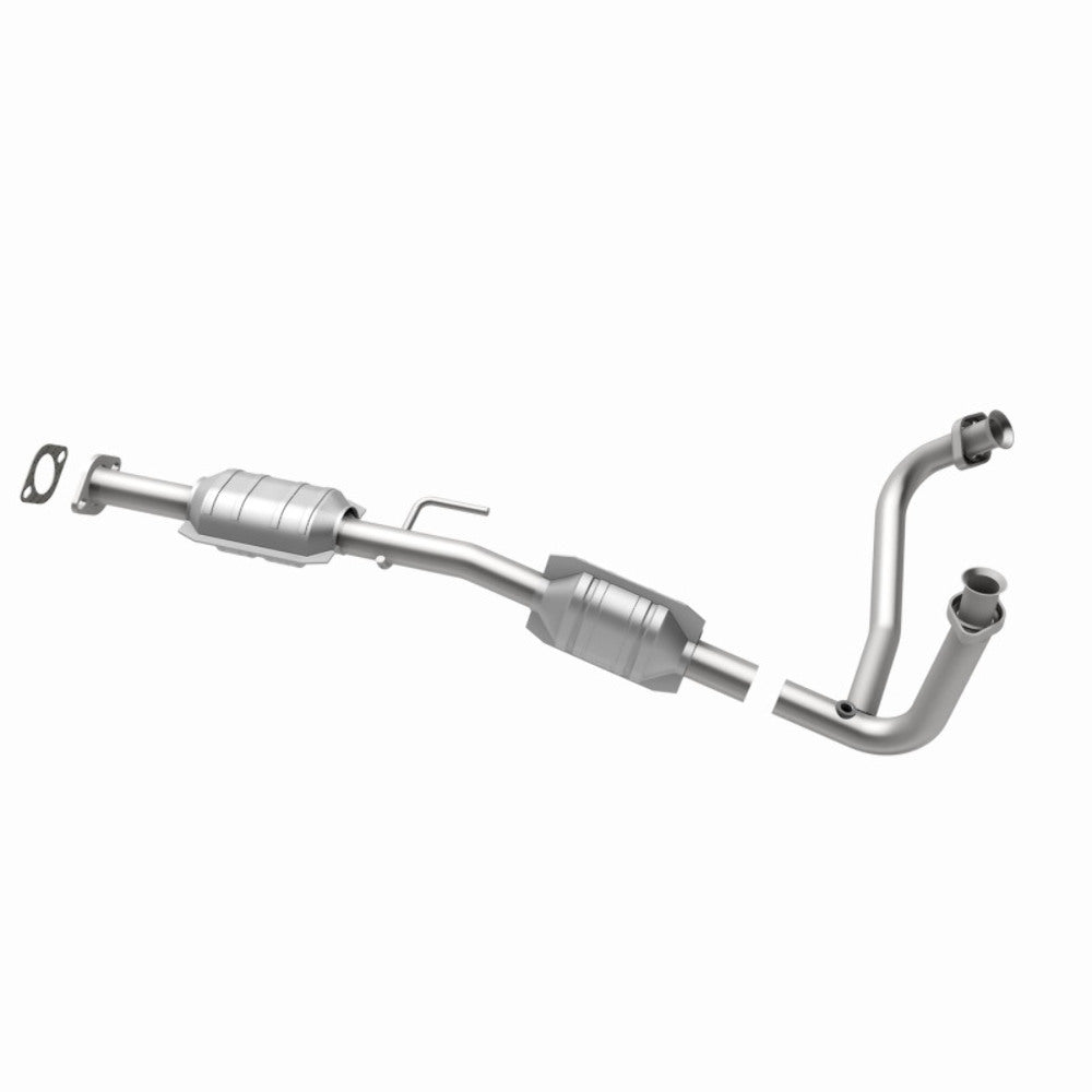 MagnaFlow direct-fit catalytic converter for 1986-1997 Ford stainless steel Federal EPA compliant OBDII 93304