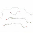 Front Brake Line Kit for 1986-1987 Buick Regal Grand National stainless steel