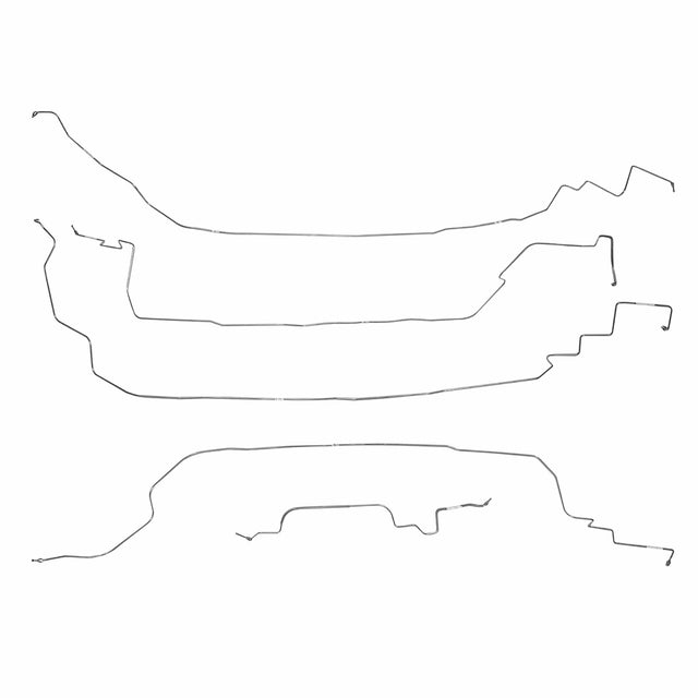 Front Brake Line Kit for 1986-1987 Chevy Corvette stainless steel
