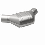 MagnaFlow universal catalytic converter 2.25 inch inlet/outlet stainless steel CARB compliant 337085