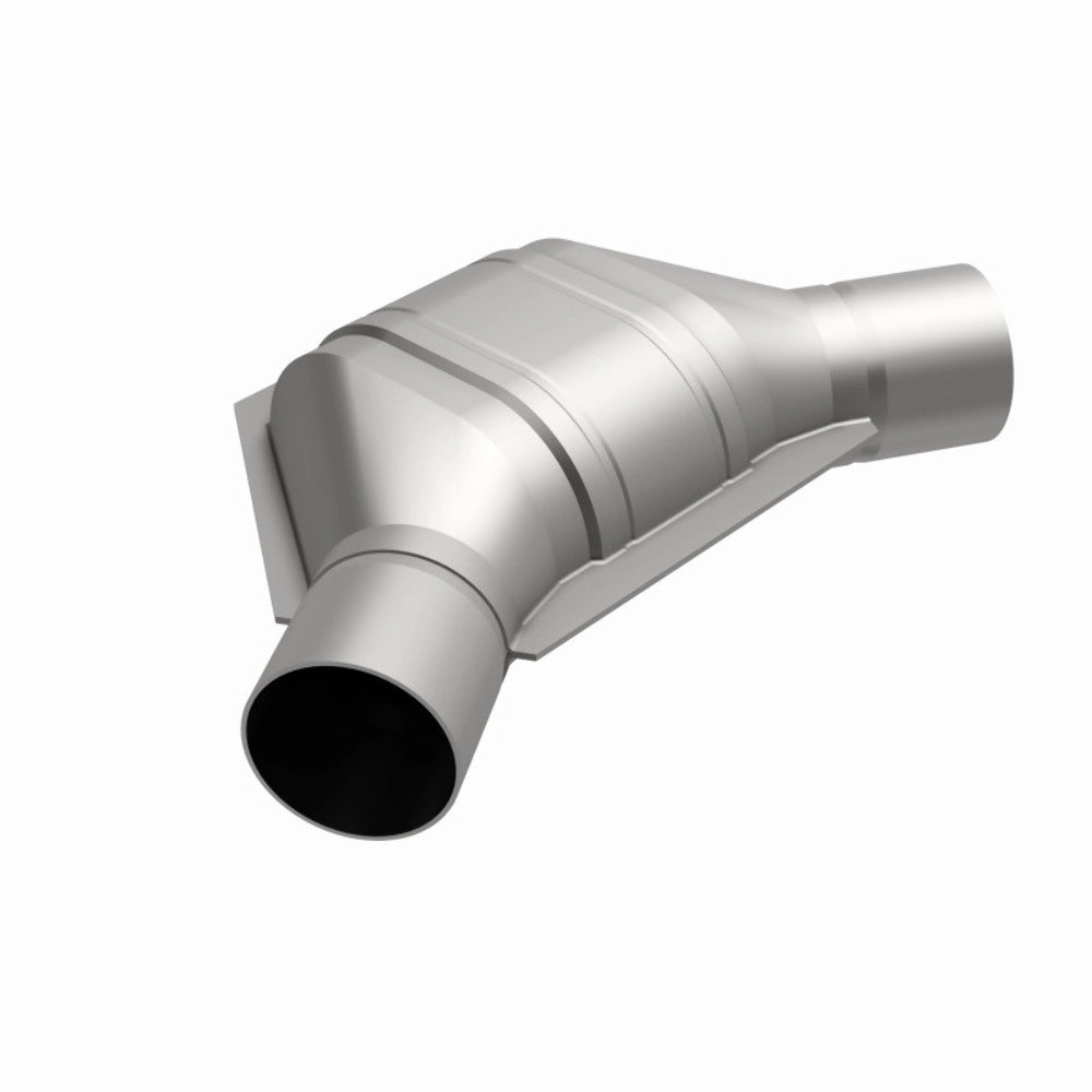 MagnaFlow universal catalytic converter 2.25 inch inlet/outlet stainless steel CARB compliant 337085