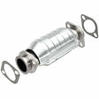MagnaFlow direct-fit catalytic converter for 1987-1989 Nissan 2.25 inch inlet/outlet stainless steel Federal EPA compliant OBDII 22764