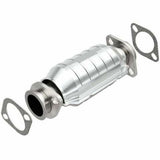 MagnaFlow direct-fit catalytic converter for 1987-1989 Nissan 2.25 inch inlet/outlet stainless steel Federal EPA compliant OBDII 22764