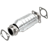 MagnaFlow direct-fit catalytic converter for 1987-1989 Nissan 2.25 inch inlet/outlet stainless steel Federal EPA compliant OBDII 22764