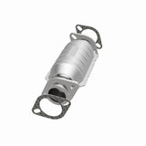 MagnaFlow direct-fit catalytic converter for 1987-1989 Nissan 2.25 inch inlet/outlet stainless steel Federal EPA compliant OBDII 22764