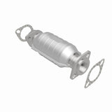 MagnaFlow direct-fit catalytic converter for 1987-1989 Nissan 2.25 inch inlet/outlet stainless steel Federal EPA compliant OBDII 22764