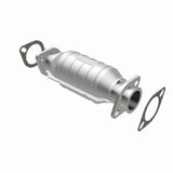 MagnaFlow direct-fit catalytic converter for 1987-1989 Nissan 2.25 inch inlet/outlet stainless steel Federal EPA compliant OBDII 22764