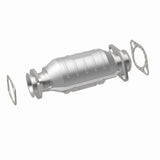 MagnaFlow direct-fit catalytic converter for 1987-1989 Nissan 2.25 inch inlet/outlet stainless steel Federal EPA compliant OBDII 22764