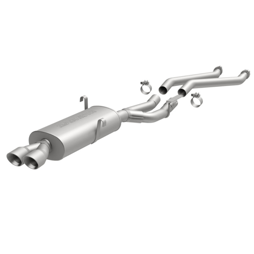 MagnaFlow cat-back exhaust system for 1987-1991 BMW stainless steel polished 16535