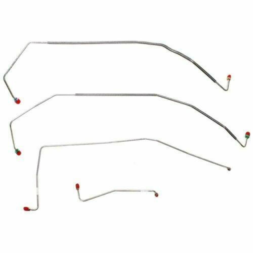 Front Brake Line Kit for 1987-1991 Chevy R3500 2WD stainless steel
