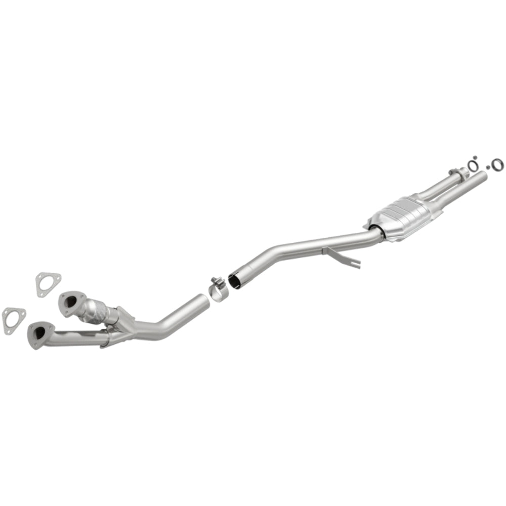 MagnaFlow direct-fit catalytic converter for 1987-1993 BMW stainless steel CARB compliant 23554