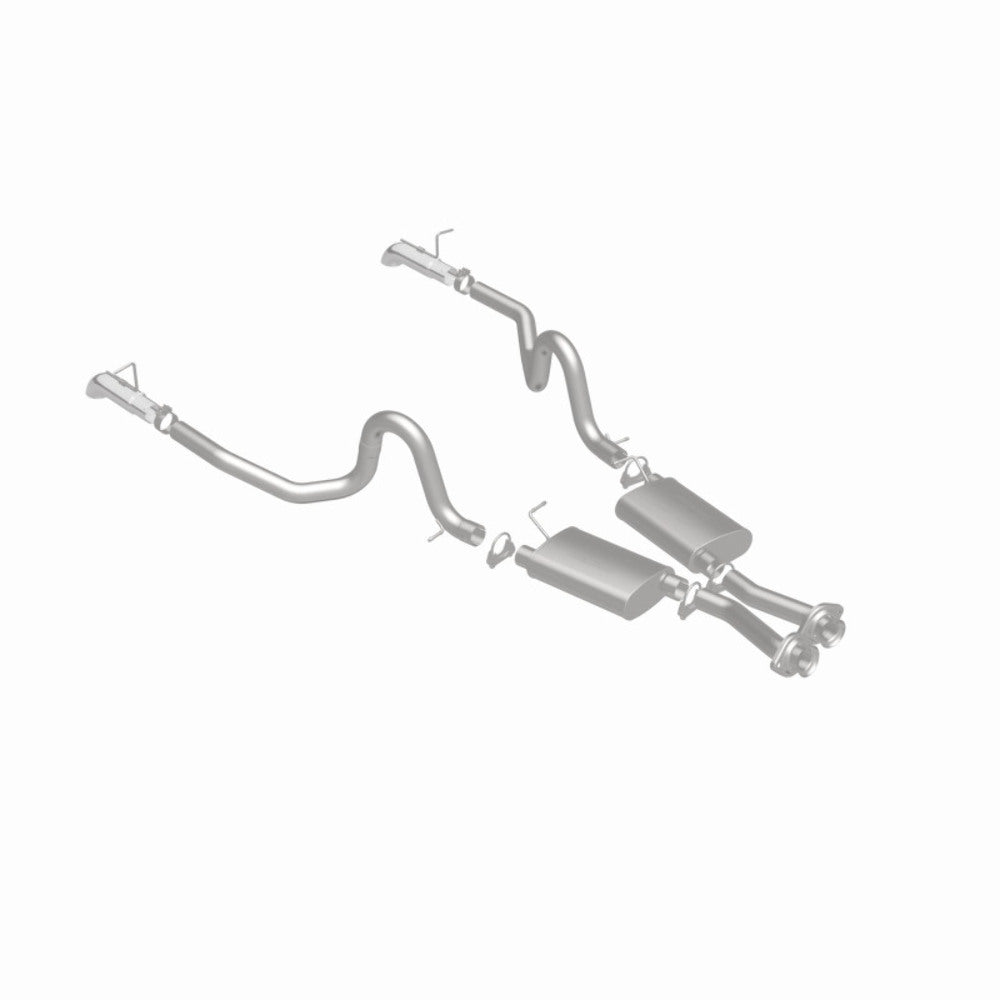 MagnaFlow cat-back exhaust system for 1987-1993 Ford Mustang stainless steel polished 15632