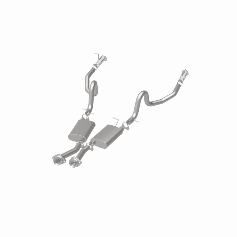 MagnaFlow cat-back exhaust system for 1987-1993 Ford Mustang stainless steel polished 15632