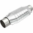 MagnaFlow universal catalytic converter 3 inch inlet/outlet stainless steel CARB compliant 339109