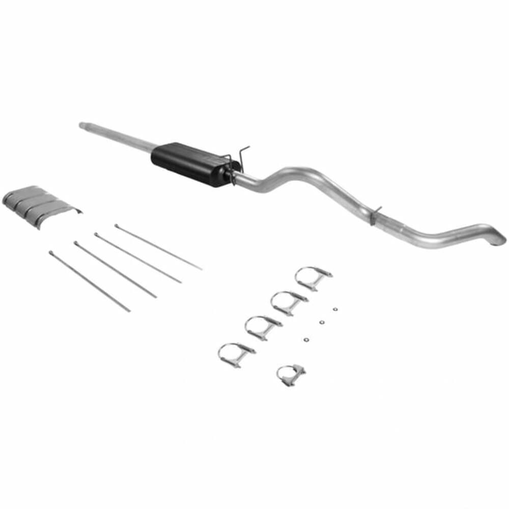 t 1987-1996 Ford F-150 Cat-back Exhaust System Flowmaster Force II 17135 Flowmaster