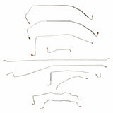 Brake Line Set for 1987-1991 Chevy R3500 Complete 2WD long bed stainless steel