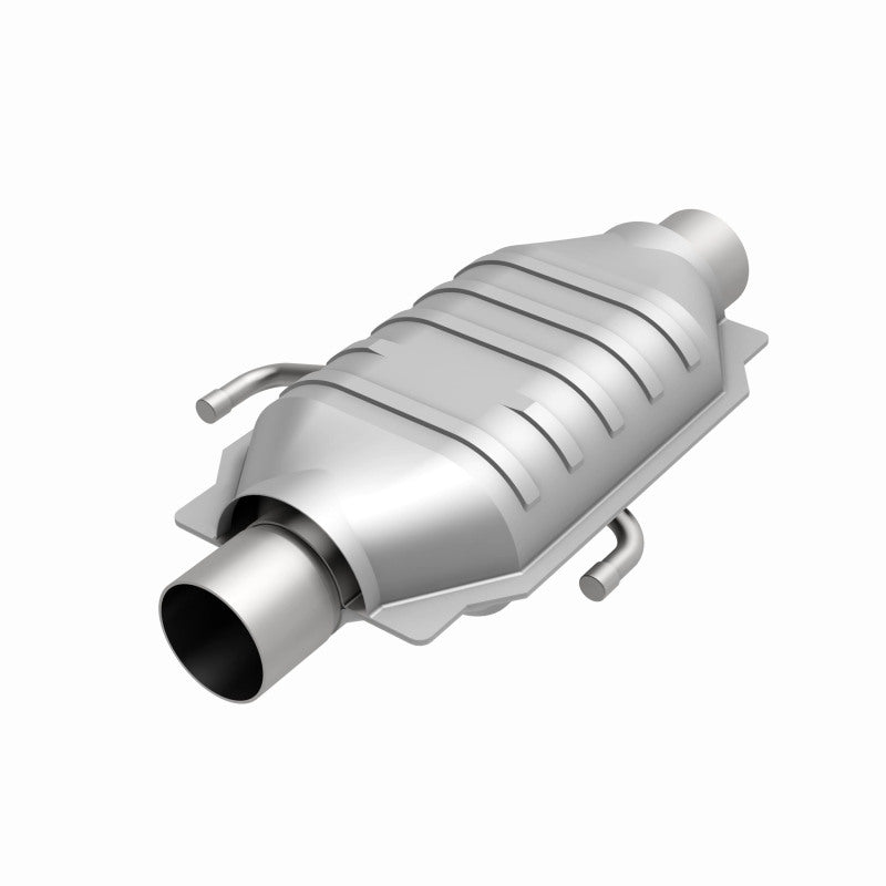 MagnaFlow universal catalytic converter 2.5 inch inlet/outlet stainless steel CARB compliant 3391026
