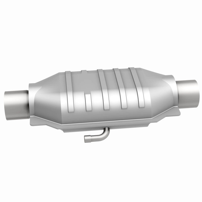 MagnaFlow universal catalytic converter 2.5 inch inlet/outlet stainless steel CARB compliant 3391026