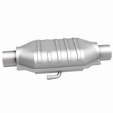 MagnaFlow universal catalytic converter 2.5 inch inlet/outlet stainless steel CARB compliant 3391026