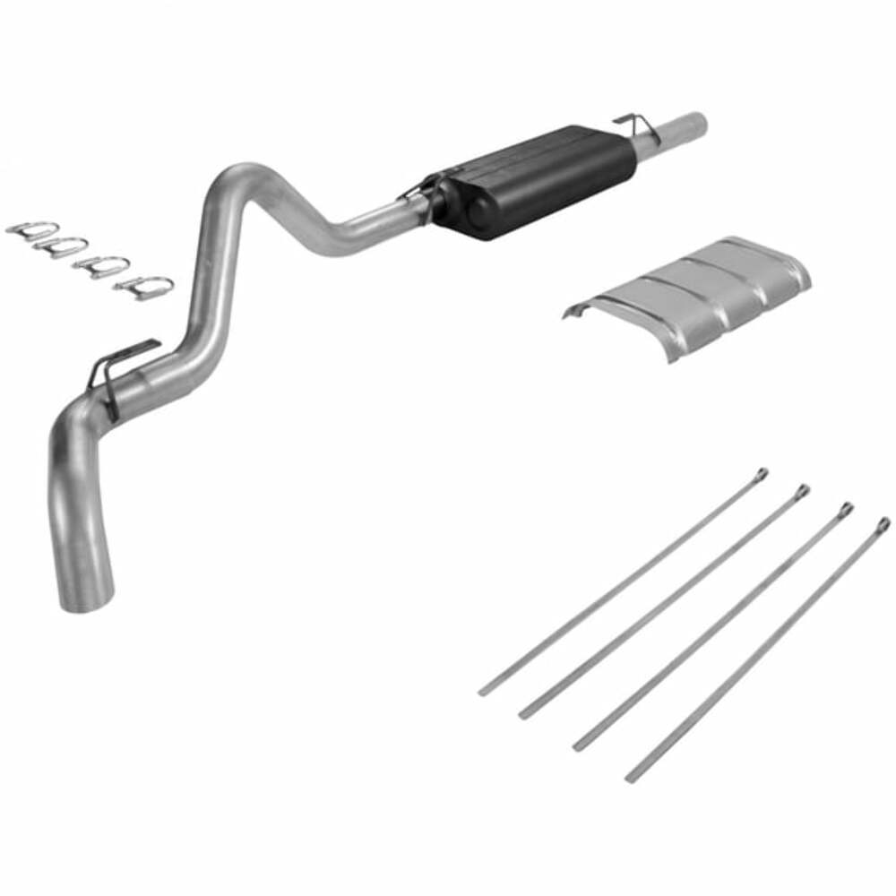 t 1988-1992 Chevrolet C1500 Cat-back Exhaust System Flowmaster Force II 17125 Flowmaster
