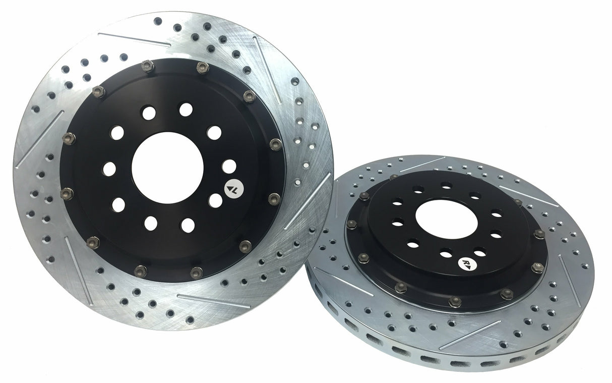 1988-1996 Corvette EradiSpeed Plus Disc Brake Rotors Front 2301012 slotted
