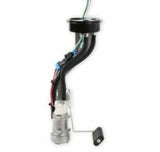 Holley EFI 1988-1998 C1500 5.7L Fuel Pump Module - 525 LPH 12-354 for 1988-1998 Chevy Silverado black aluminum