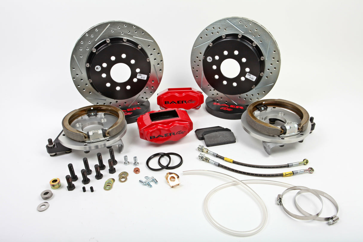 1988-1998 C1500 SS4+ Brake System Rear 4302533HO stainless steel slotted