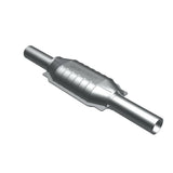 MagnaFlow direct-fit catalytic converter fits 1988-1991 Oldsmobile Cutlass Calais 2.25 inch inlet/outlet stainless steel Federal EPA compliant OBDII 23467