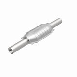 MagnaFlow direct-fit catalytic converter fits 1988-1991 Oldsmobile Cutlass Calais 2.25 inch inlet/outlet stainless steel Federal EPA compliant OBDII 23467
