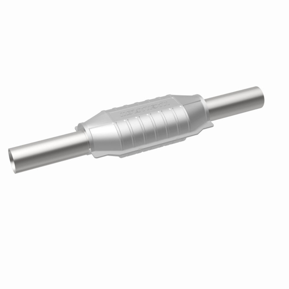 MagnaFlow direct-fit catalytic converter fits 1988-1991 Oldsmobile Cutlass Calais 2.25 inch inlet/outlet stainless steel Federal EPA compliant OBDII 23467