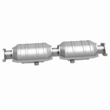 MagnaFlow direct-fit catalytic converter fits 1988 Mitsubishi Galant 3.0L and 1990 Mitsubishi Sigma 3.0L stainless steel Federal EPA compliant OBDII 23250