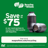 t 1988 Mitsubishi Galant Direct-Fit Catalytic Converter 337250 Magnaflow MagnaFlow Exhaust Products