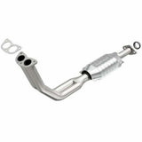 MagnaFlow direct-fit catalytic converter fits 1989-1995 Geo Tracker and Suzuki Sidekick, this and 1989-1995 Geo Tracker 1.75 inch inlet/outlet stainless steel CARB compliant 22618