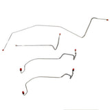 Front Brake Line Kit for 1989 Dodge D250 2WD stainless steel
