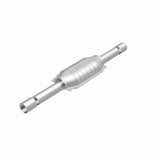 MagnaFlow direct-fit catalytic converter fits 1985-1994 Chevrolet Cavalier, 1985-1989 Pontiac Grand Am, and additional vehicles. Hardware is included to eliminate the hassle of wor