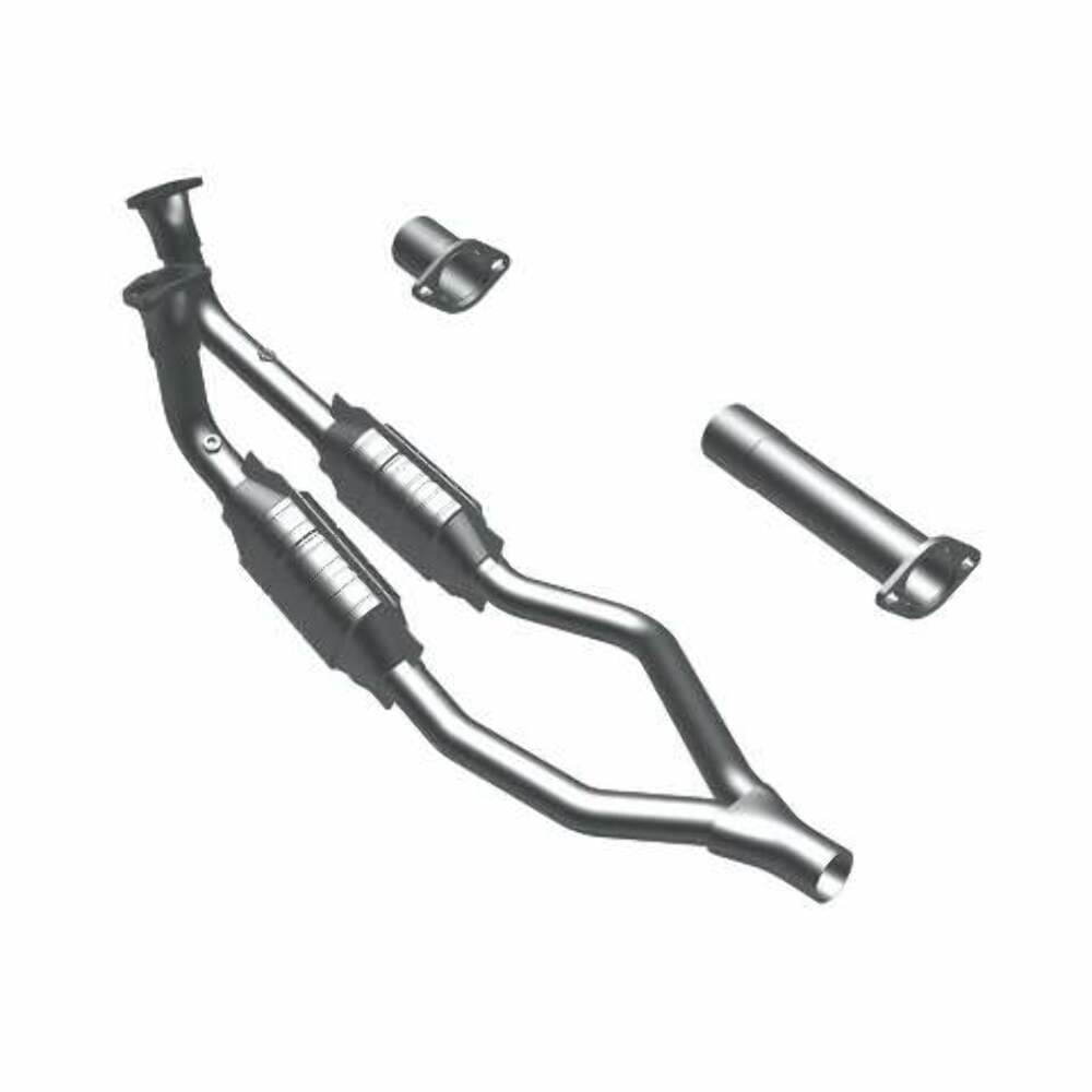 MagnaFlow direct-fit catalytic converter fits 1990-1993 Land Rover Range Rover stainless steel CARB compliant 23821