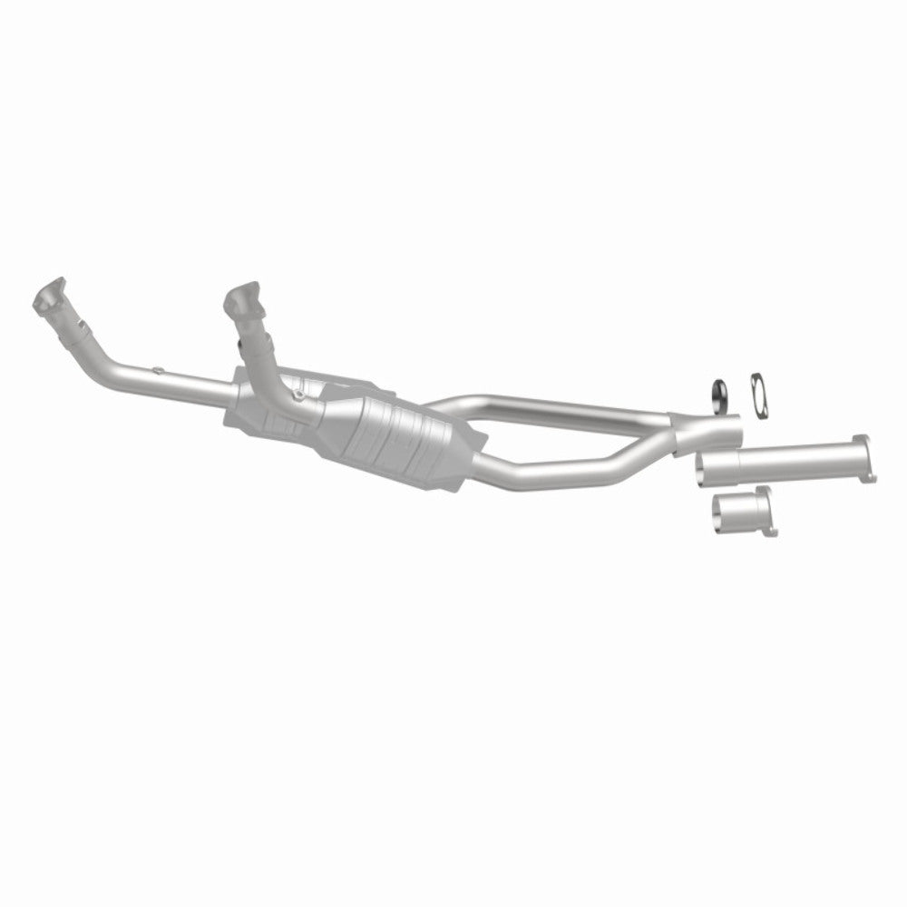 MagnaFlow direct-fit catalytic converter fits 1990-1993 Land Rover Range Rover stainless steel CARB compliant 23821