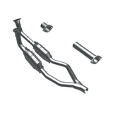 MagnaFlow direct-fit catalytic converter fits 1990-1993 Land Rover Range Rover stainless steel CARB compliant 23821