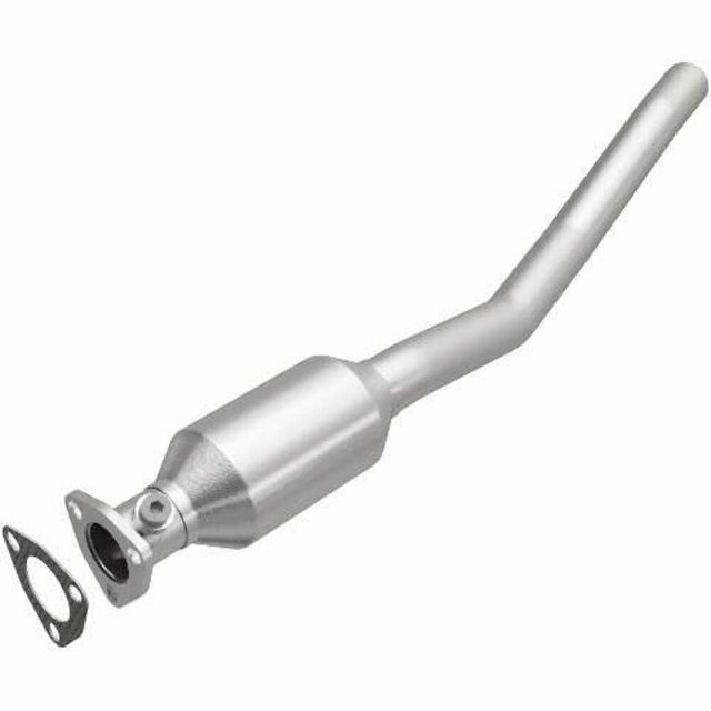 MagnaFlow direct-fit catalytic converter fits 1990-1993 Volvo 240, 1984-1989 Volvo 244, and additional vehicles and 1990-1993 Volvo 240 stainless steel CARB compliant 23946
