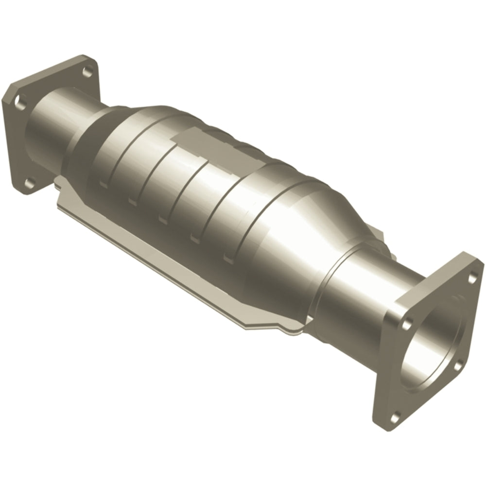 MagnaFlow direct-fit catalytic converter fits 1991-1992 Isuzu Impulse stainless steel CARB compliant 338650