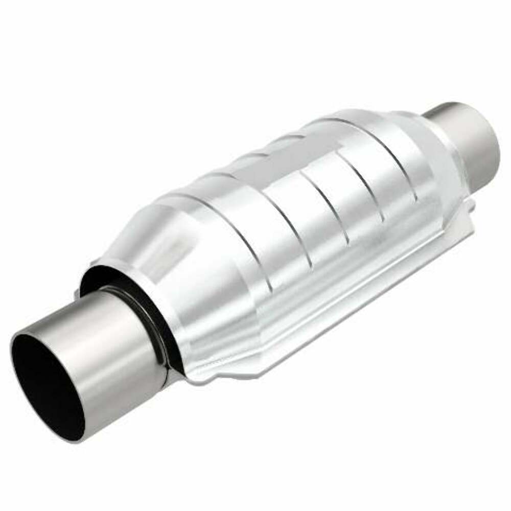 MagnaFlow universal catalytic converter 2.5 inch inlet/outlet stainless steel Federal EPA compliant OBDII 53006