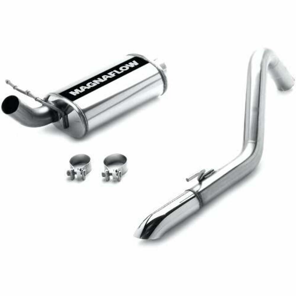 MagnaFlow cat-back exhaust system for 1991-1995 Jeep Wrangler stainless steel polished 15853