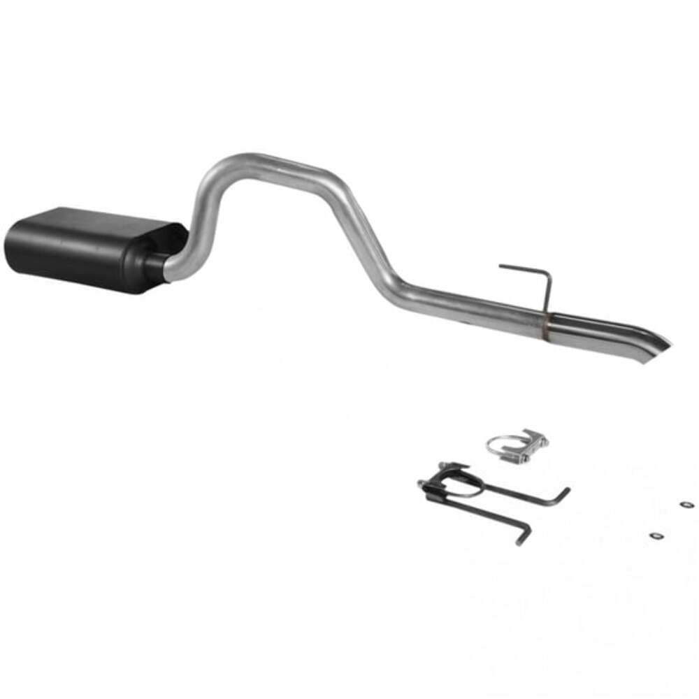 t 1991-1995 Jeep Wrangler YJ Cat-back Exhaust System Flowmaster Force II 17272 Flowmaster