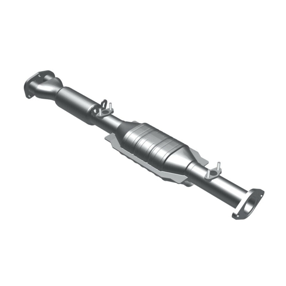MagnaFlow direct-fit catalytic converter for 1991-1995 Toyota 1.5 inch inlet 2.25 inch outlet stainless steel Federal EPA compliant OBDII 23896