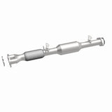 MagnaFlow direct-fit catalytic converter for 1991-1995 Toyota 1.5 inch inlet 2.25 inch outlet stainless steel Federal EPA compliant OBDII 23896